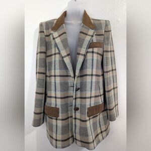 VTG Cashmere Italian Blazer Quiet Luxury Countryside Poetcore Preppy Academia 44